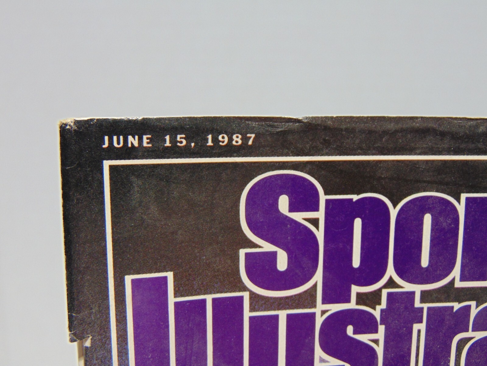 Sports Illustrated Magazine Volume 66 Issue 24 June 15 1987 L.A. And Boston
