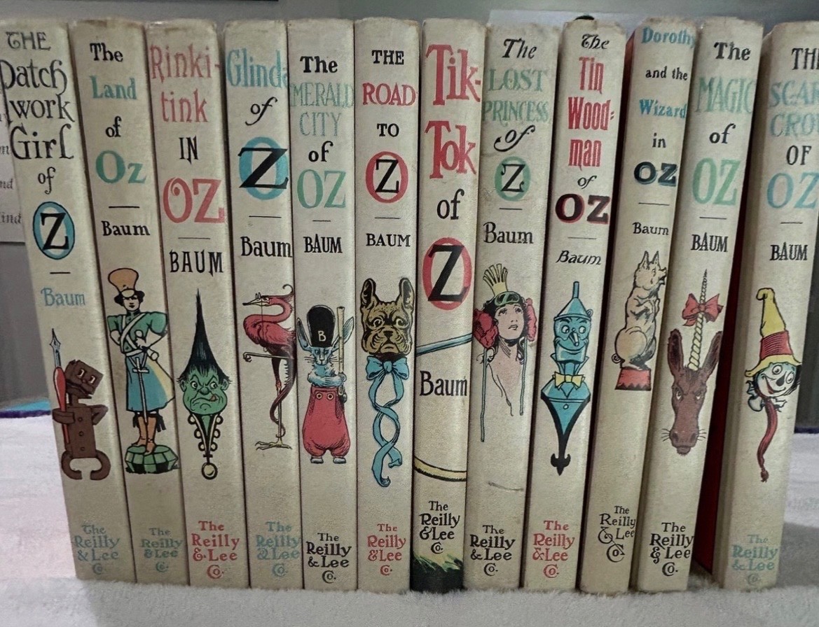 L. Frank Baum Nearly Complete 1956 OZ Series (12 Of 14 volumes) EUC!