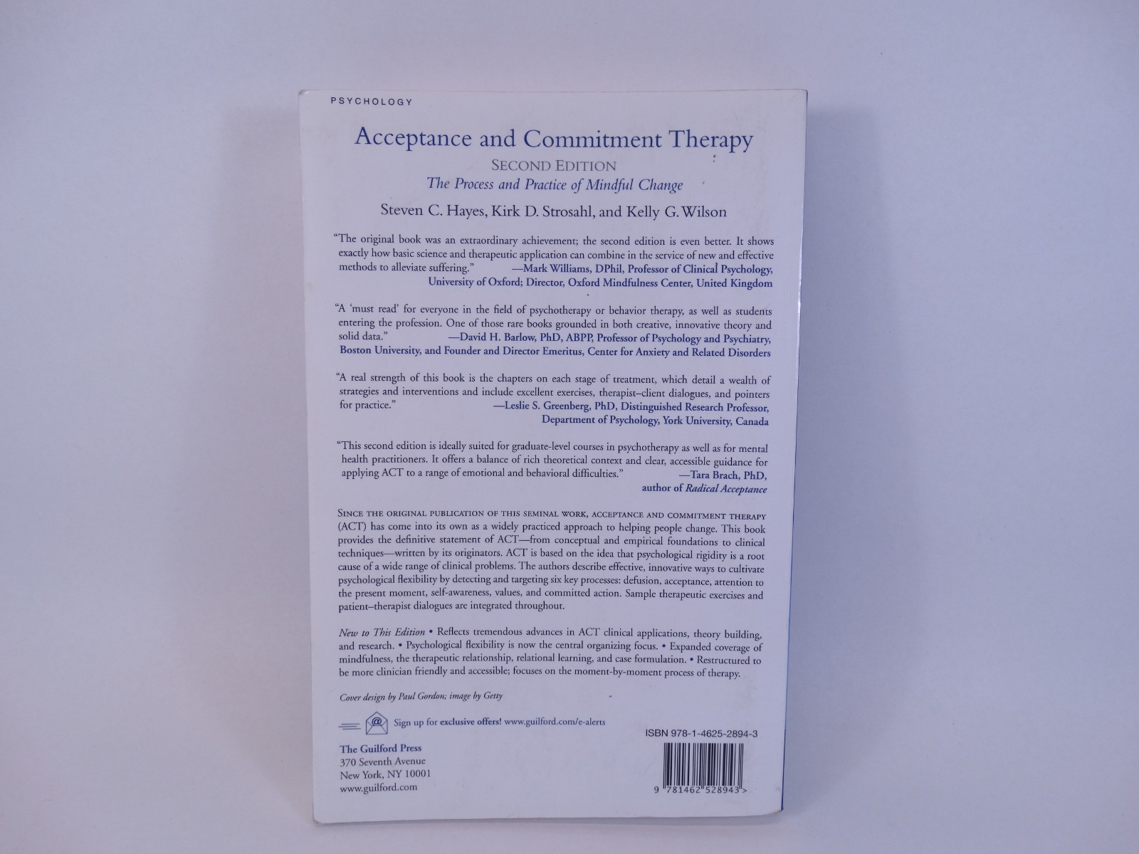 Acceptance and Commitment Therapy: The Process and Practice of Mindful Chang…
