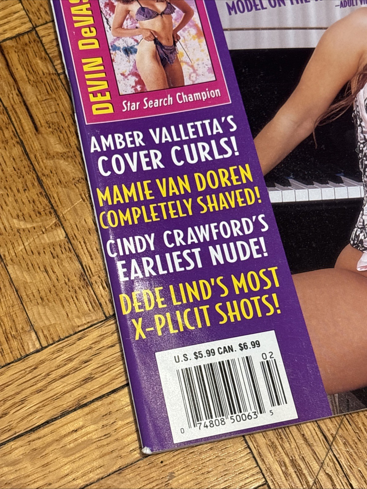 Vintage Celebrity Exposé Magazine Mamie Van Soren Amber Valletta Dede Lind