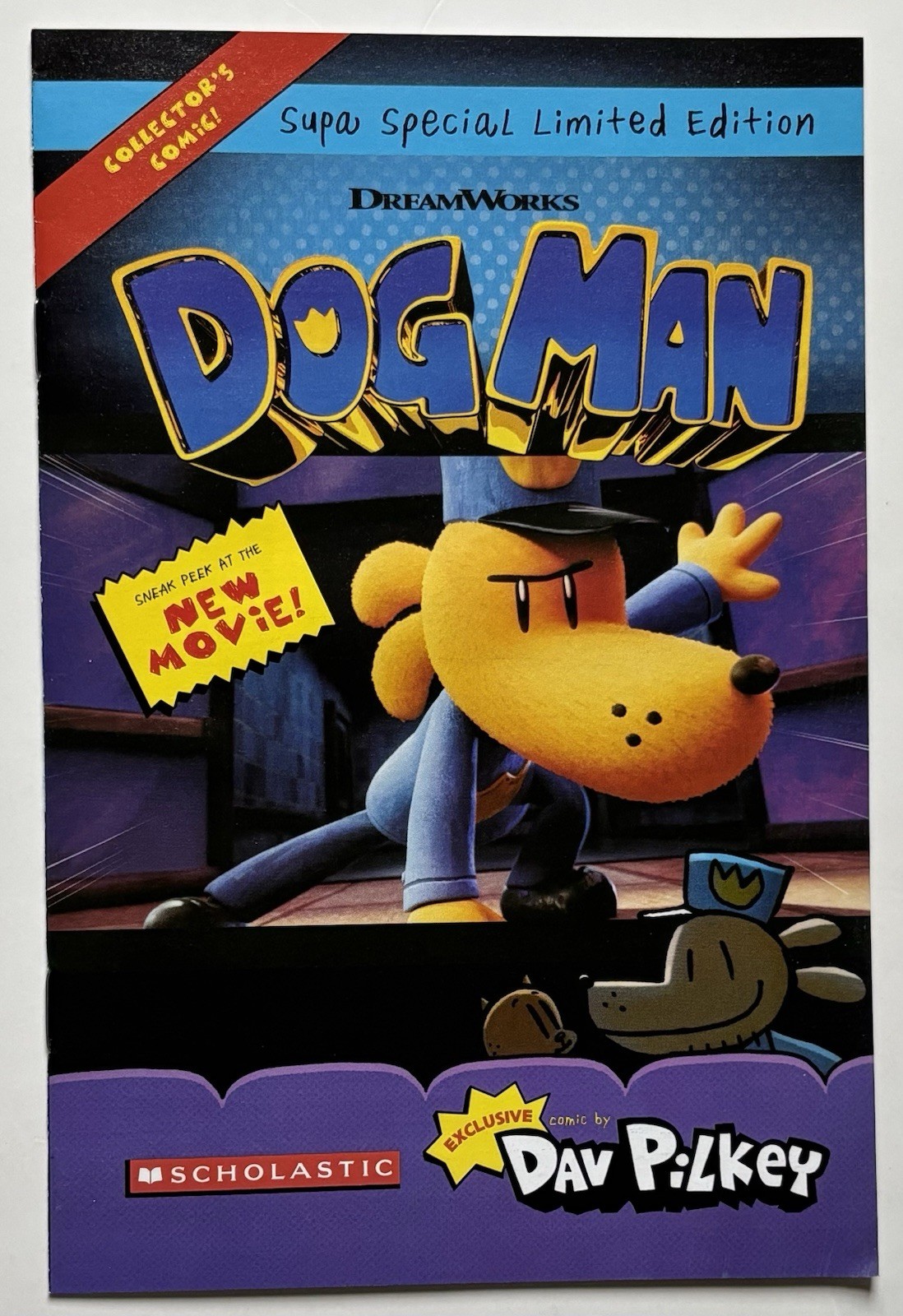 Dog Man Supa Special Limited Edition Collectors Comic Dav Pilkey 2024 Promo NEW