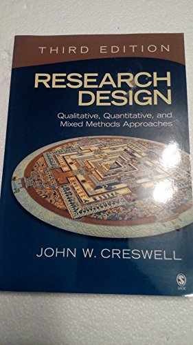 Research Design: Qualitative, – Paperback, by John W. Creswell – Very Good j