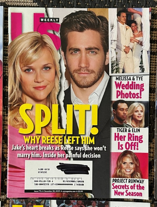 Vintage Lot of 6 US Weekly Magazines 2009 Celebrity Gossip Fashion Party Life