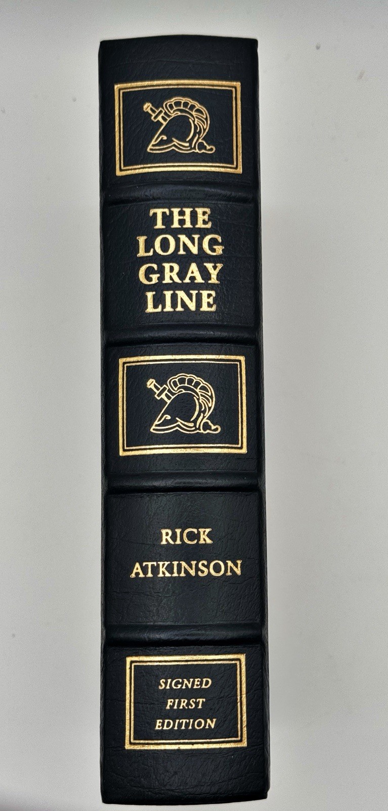 Rick Atkinson The Long Gray Line Signed Book 1st Edition Easton Press 1989