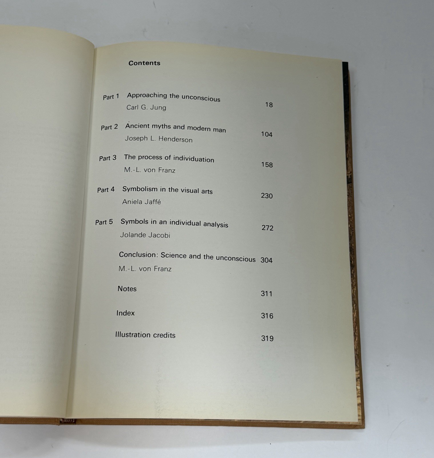 Man and His Symbols psychology of Carl Jung C.G. occult magic archetype VTG 1979