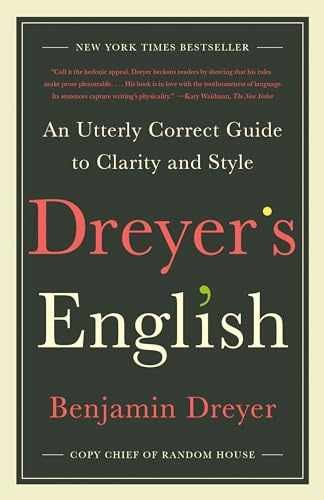 Dreyer’s English: An Utterly – Paperback, by Dreyer Benjamin – Acceptable