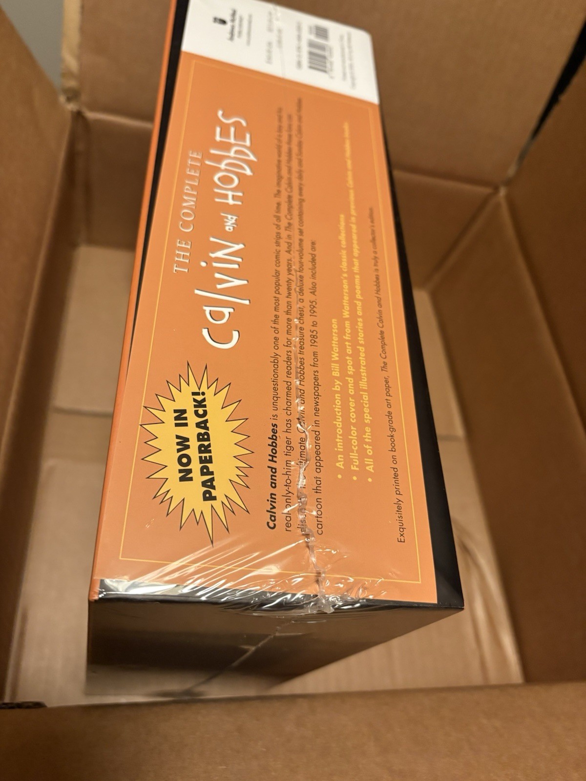 The Complete Calvin and Hobbes Paperback Box Set, Illustrated – Bill Watterson