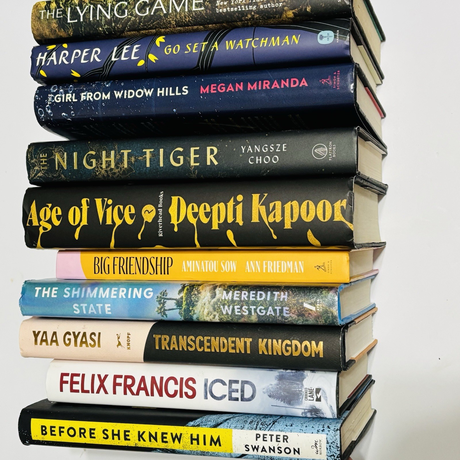 Popular Fiction Hardcover Choose Your Title Thriller Mystery Romance Bundle Lot