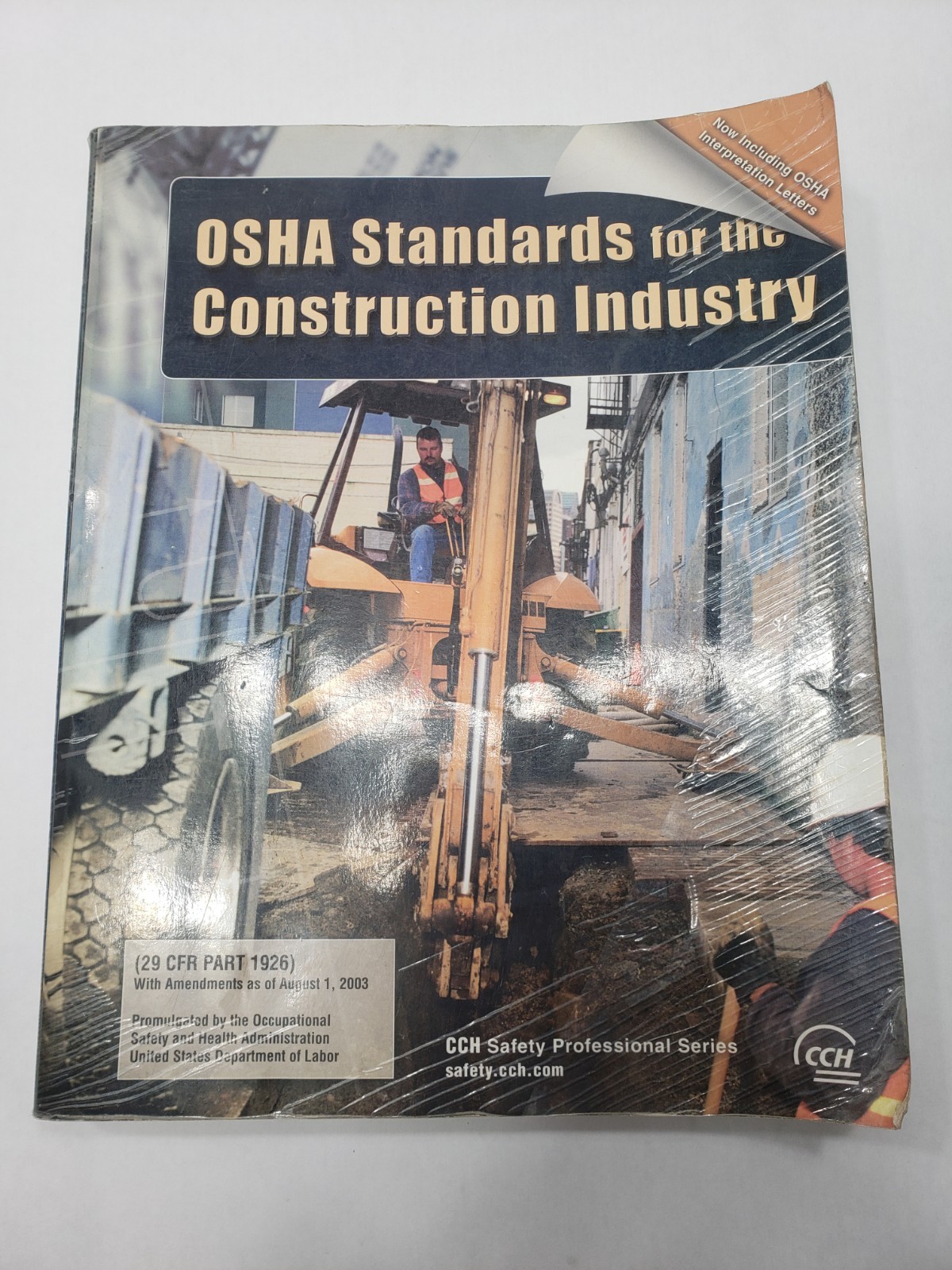 OSHA Standards For The Construction Industry 29 CFR Part 1926 CCH Safety Series