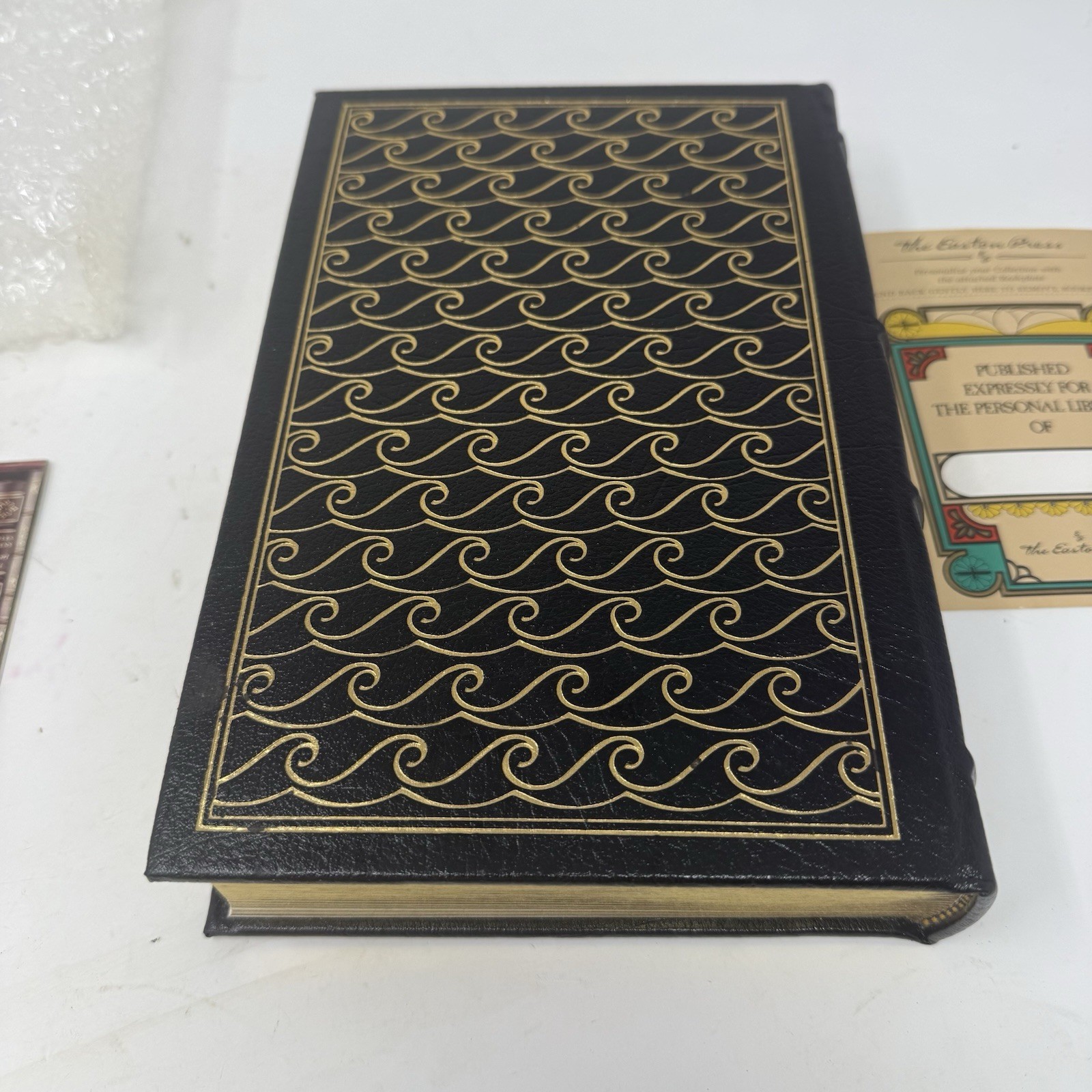 VTG 70s Moby Dick Easton Press Leather Collector’s Edition 100 Greatest Books