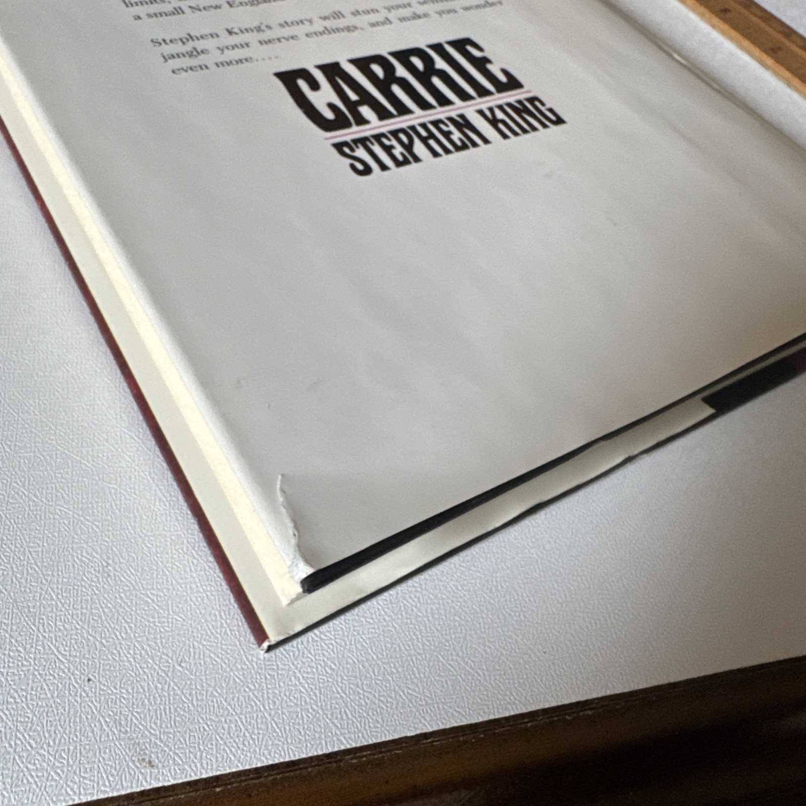 Carrie By Stephen King Hardcover Book By Doubleday 1974 Vintage
