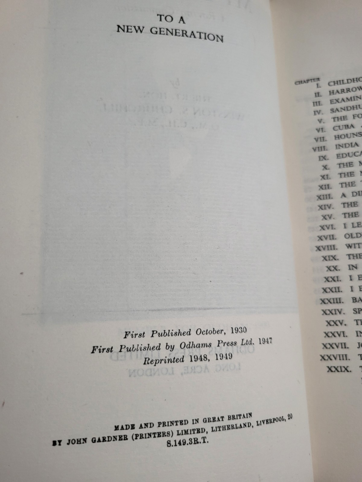 Winston Churchill Books – Odhams Publishers – Collectable, History, Politics