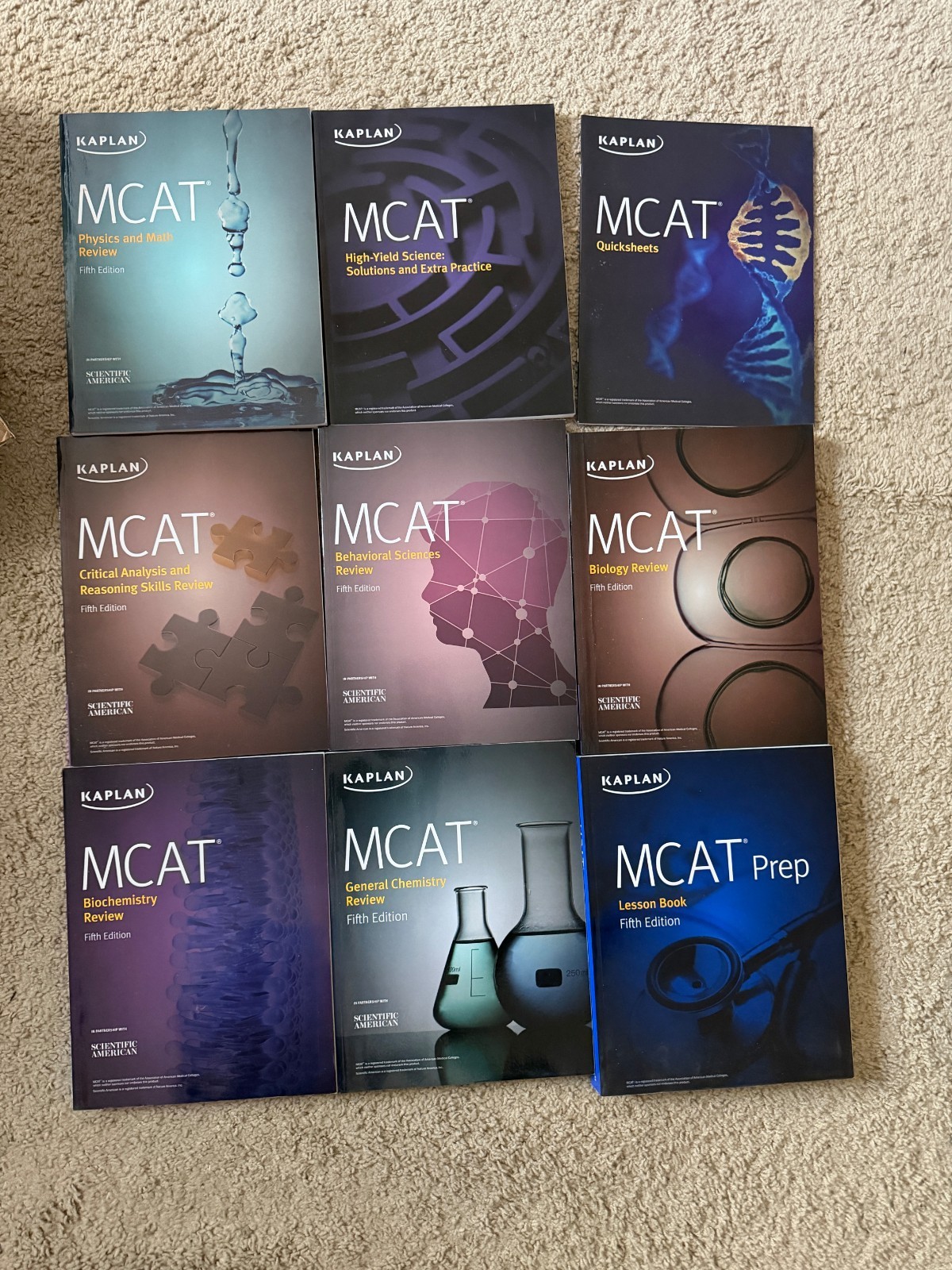 kaplan mcat 7 book