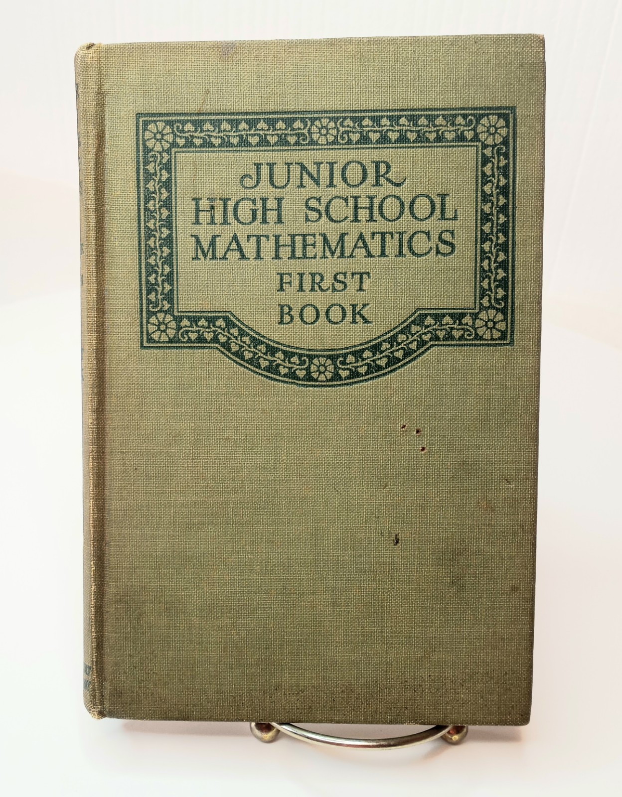 Junior High School Mathematics First Book by E.H. Taylor & Fiske Allen 1919