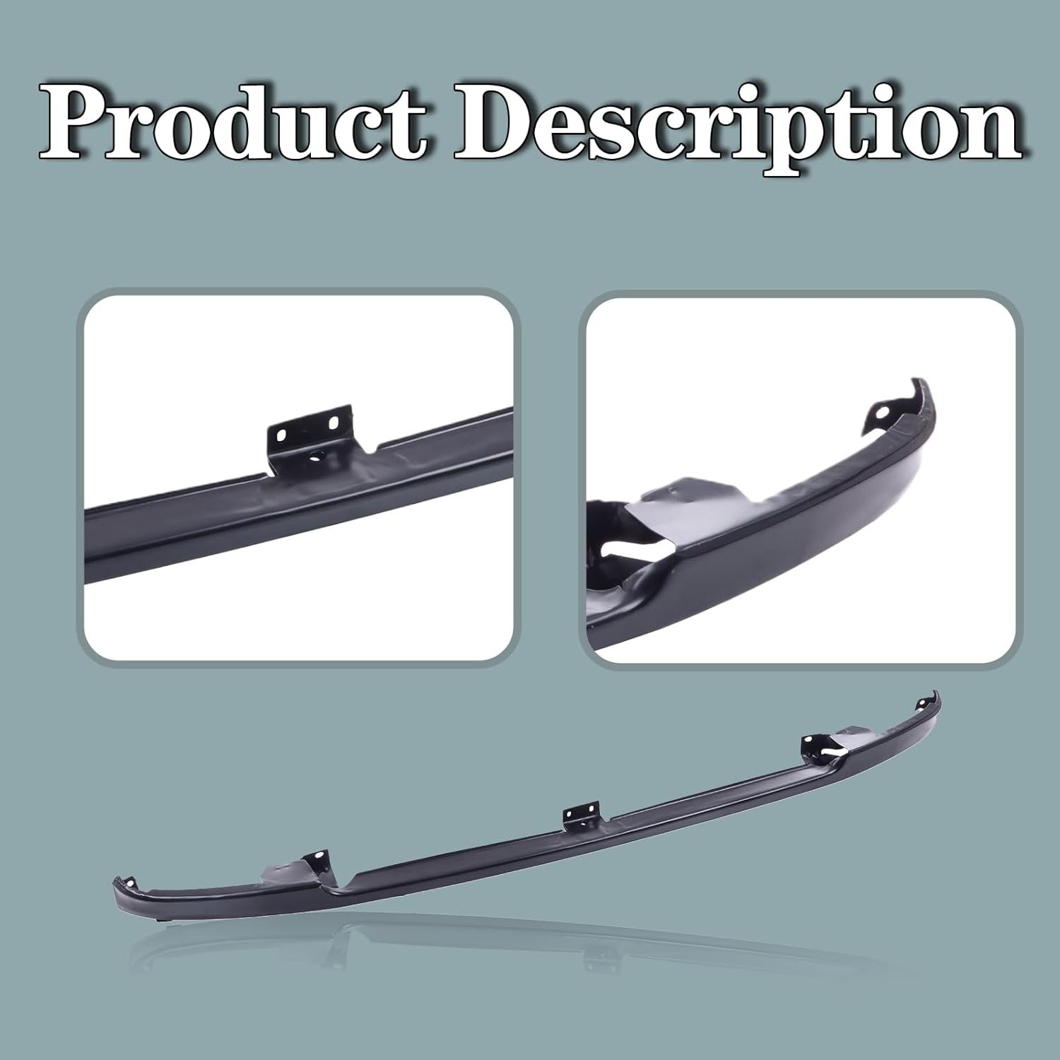 Front Bumper Filler for Ford 1992 F53 F59 1992-1996 Bronco 1992-1997 F-150 F-250