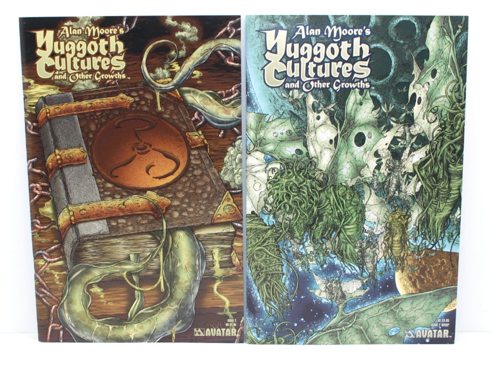 Alan Moore ~ Yuggoth Cultures Issue #2 (Covers) Avatar Comic Books VF Adult