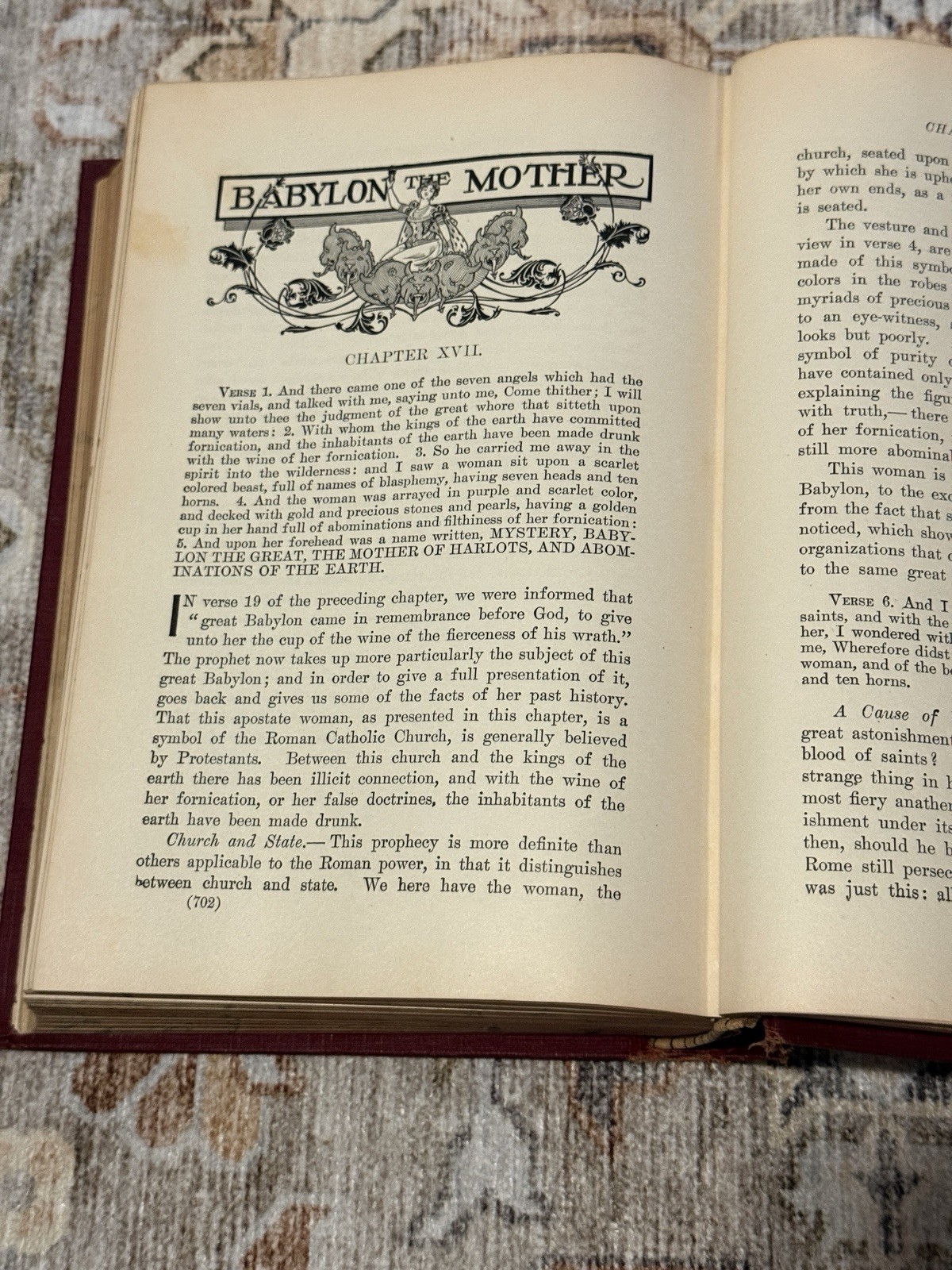 Daniel and the Revelation Prophecy Uriah Smith 1907 Hardcover SDA Adventist 🔥