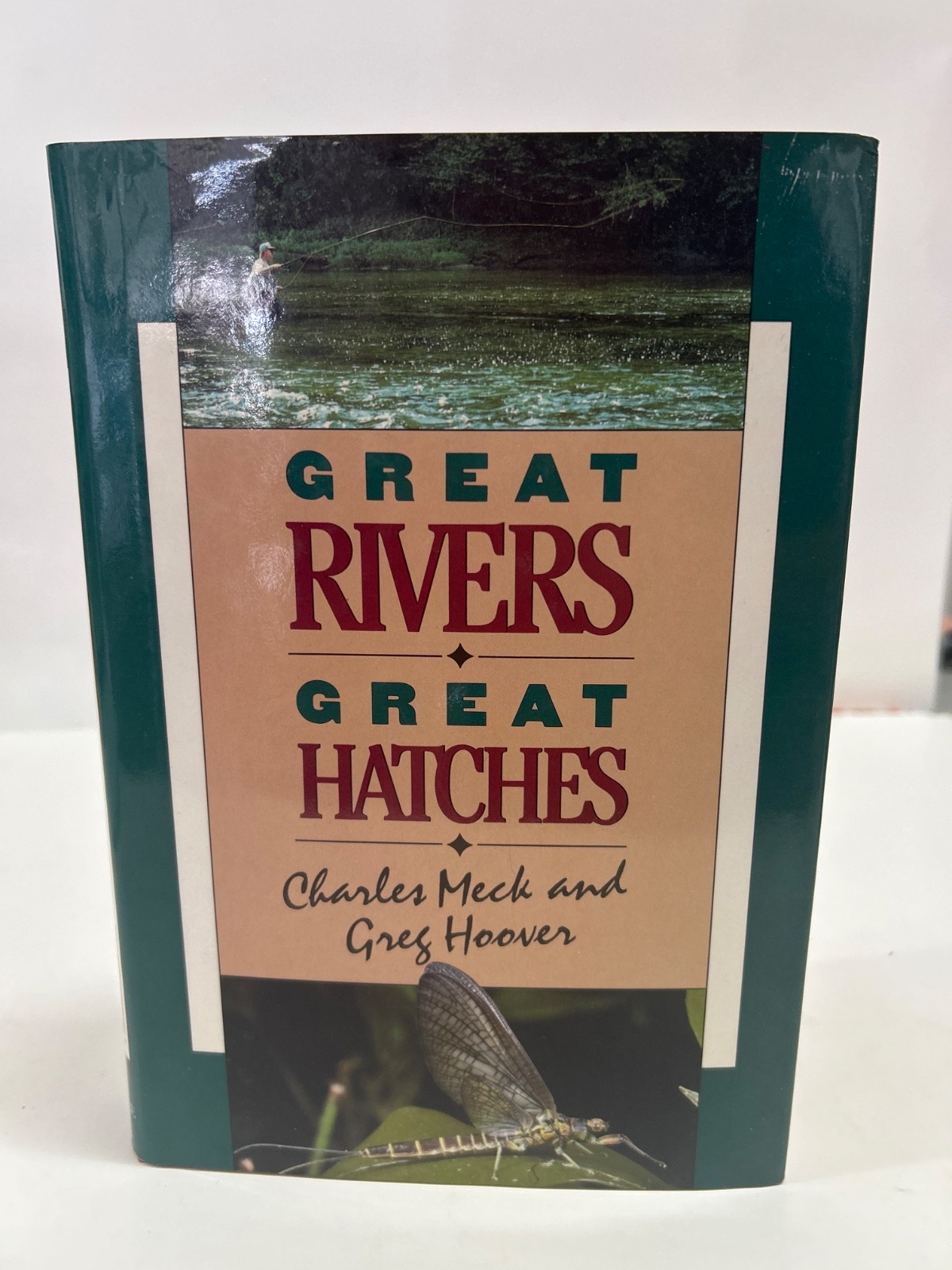 Vintage Fly Fishing Book «Great Rivers – Great Hatches» Meck & Hoover 1992 1st
