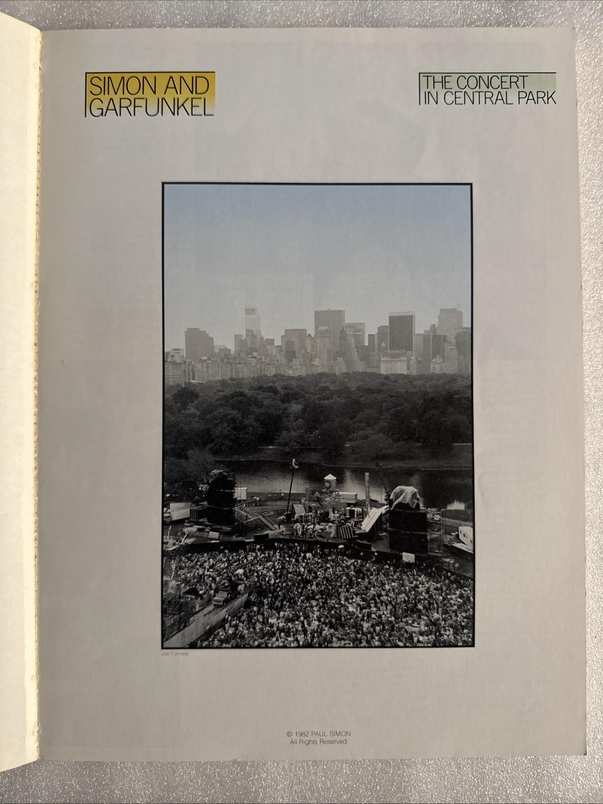 Simon and Garfunkel – Concert in Central Park by Simon and Garfunkel- Free Shpg