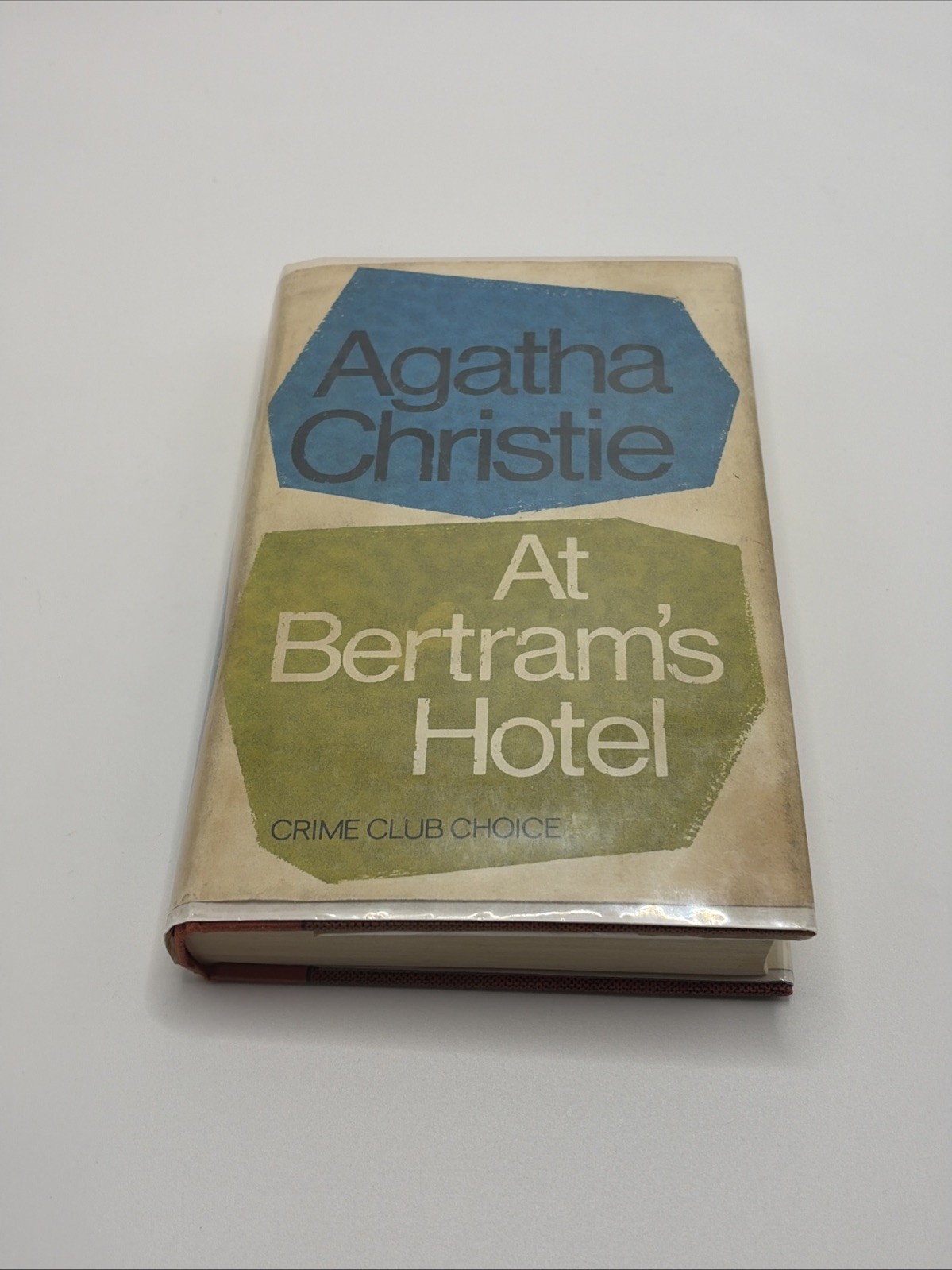 1965 Agatha Christie’s At Bertram’s Hotel Miss Marple 1st Ed Crime Club