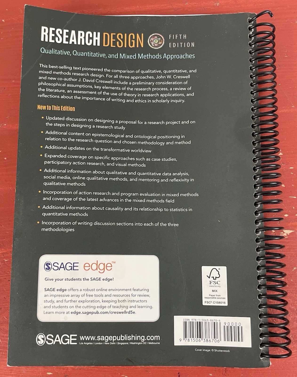 Research Design Fifth Edition John W. & J. David Creswell