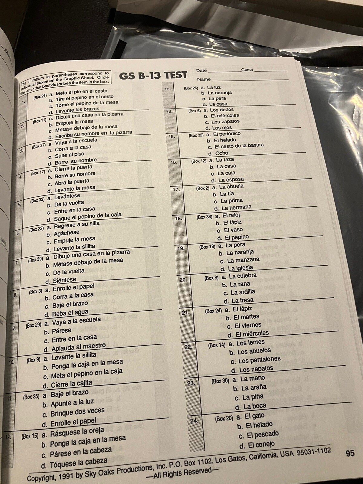 The Graphics Book for All Languages and Students of All Ages: With 60 Multiple-C