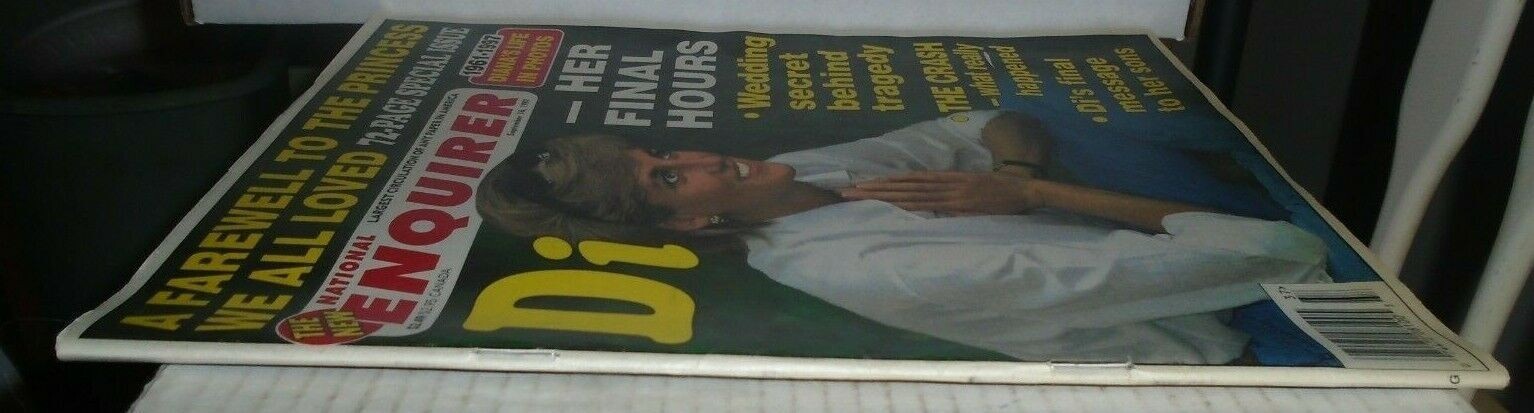 National Enquirer September 16 1997 Princess Dianna