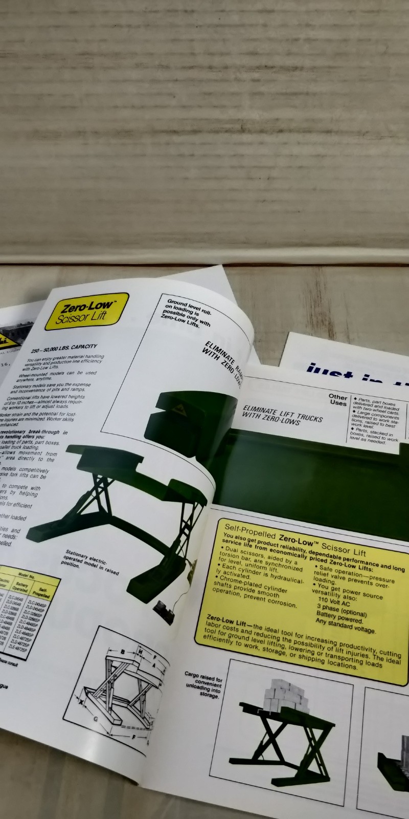 1991 ATI Air Technical Industries Inc catalogs / brochures lifts cranes C7