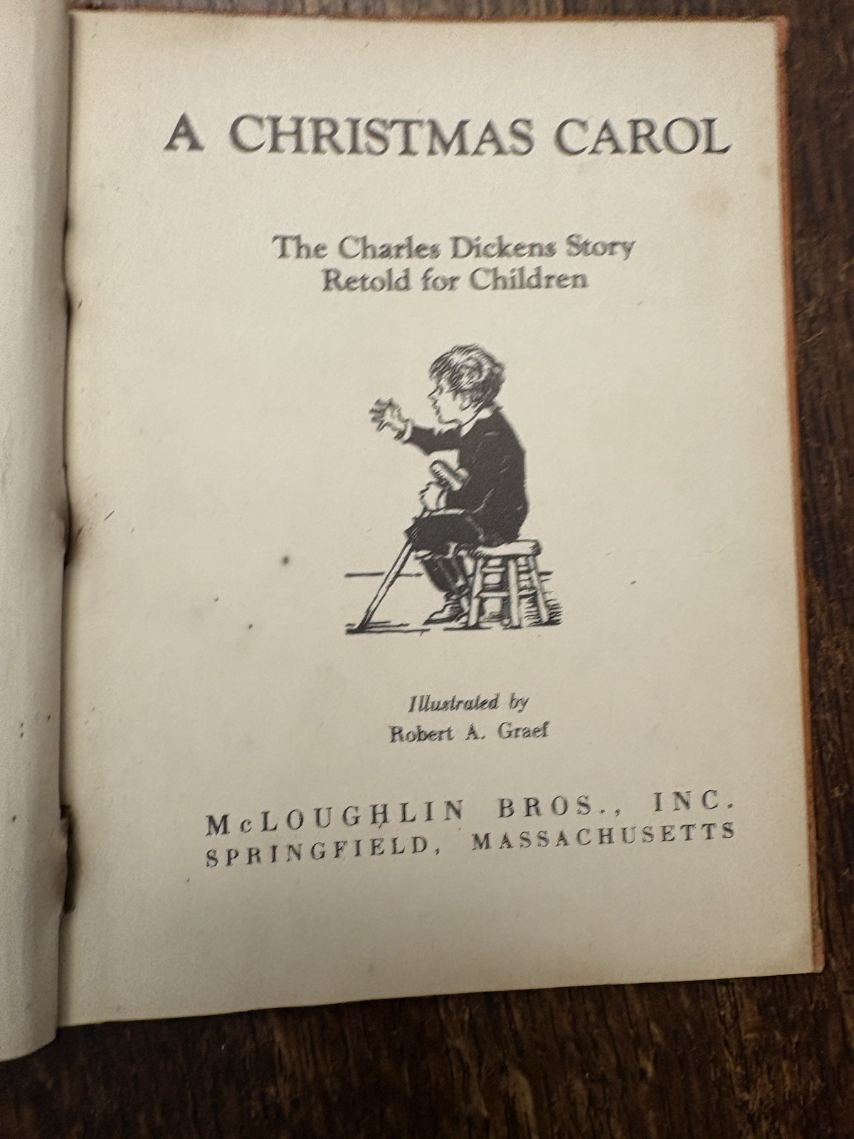 5 Early Children’s Books – Road To OZ, A Christmas Carol, Teenie Weenies, + 2