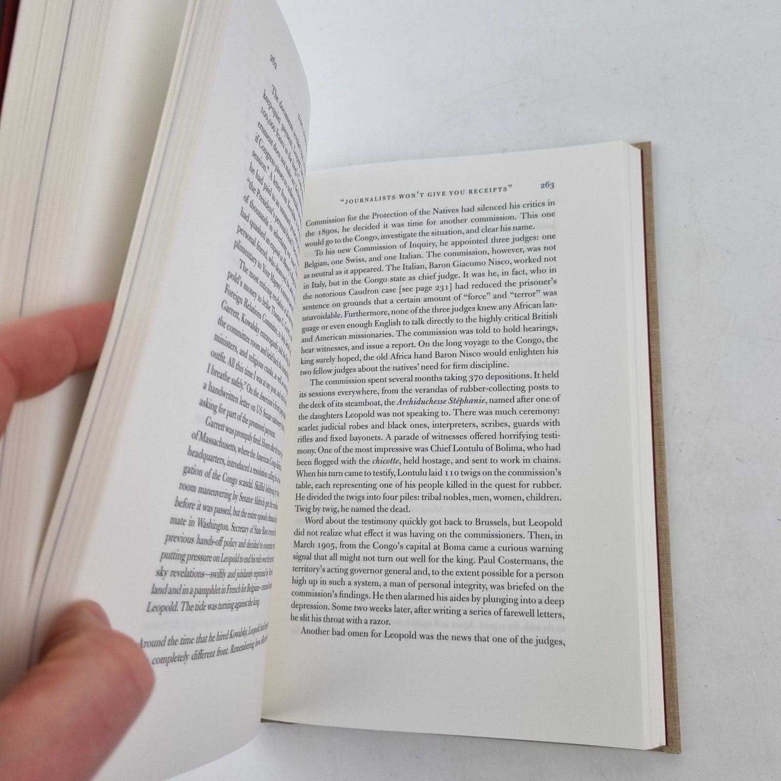 Folio Society: King Leopold’s Ghost By Adam Hochschild 2017