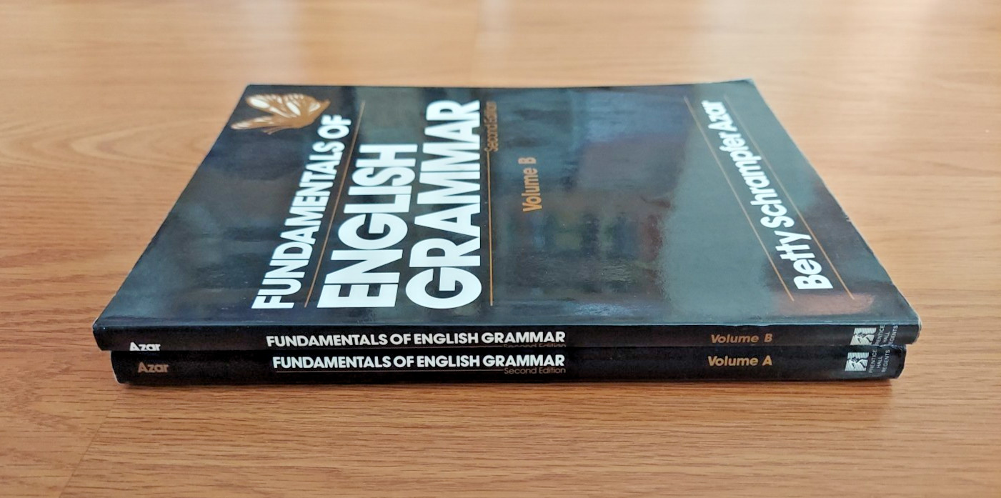 Fundamentals of English Grammar Volume A & Volume B Betty Schrampfer Azar Books