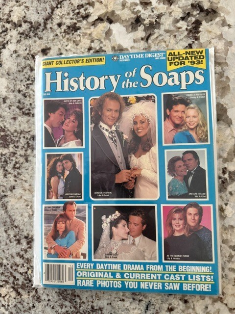 History Of The Soaps (Giant Collector’s Edition – 146 pages) Dec. 1993 – Rare