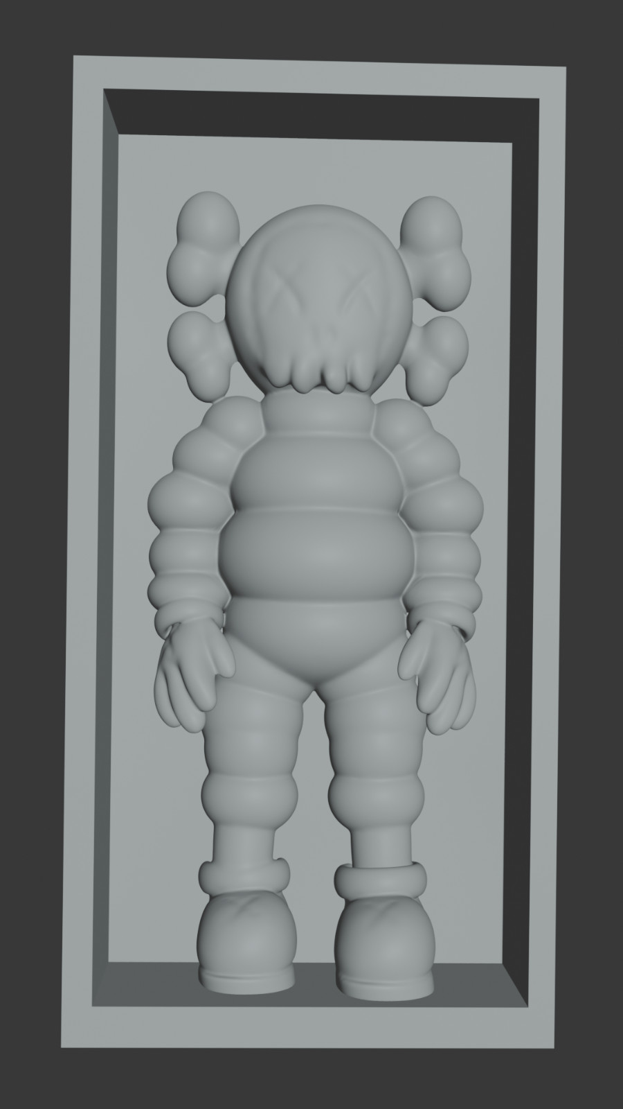 Kaws Book Nook- 8 Inches X 5 Inches- White