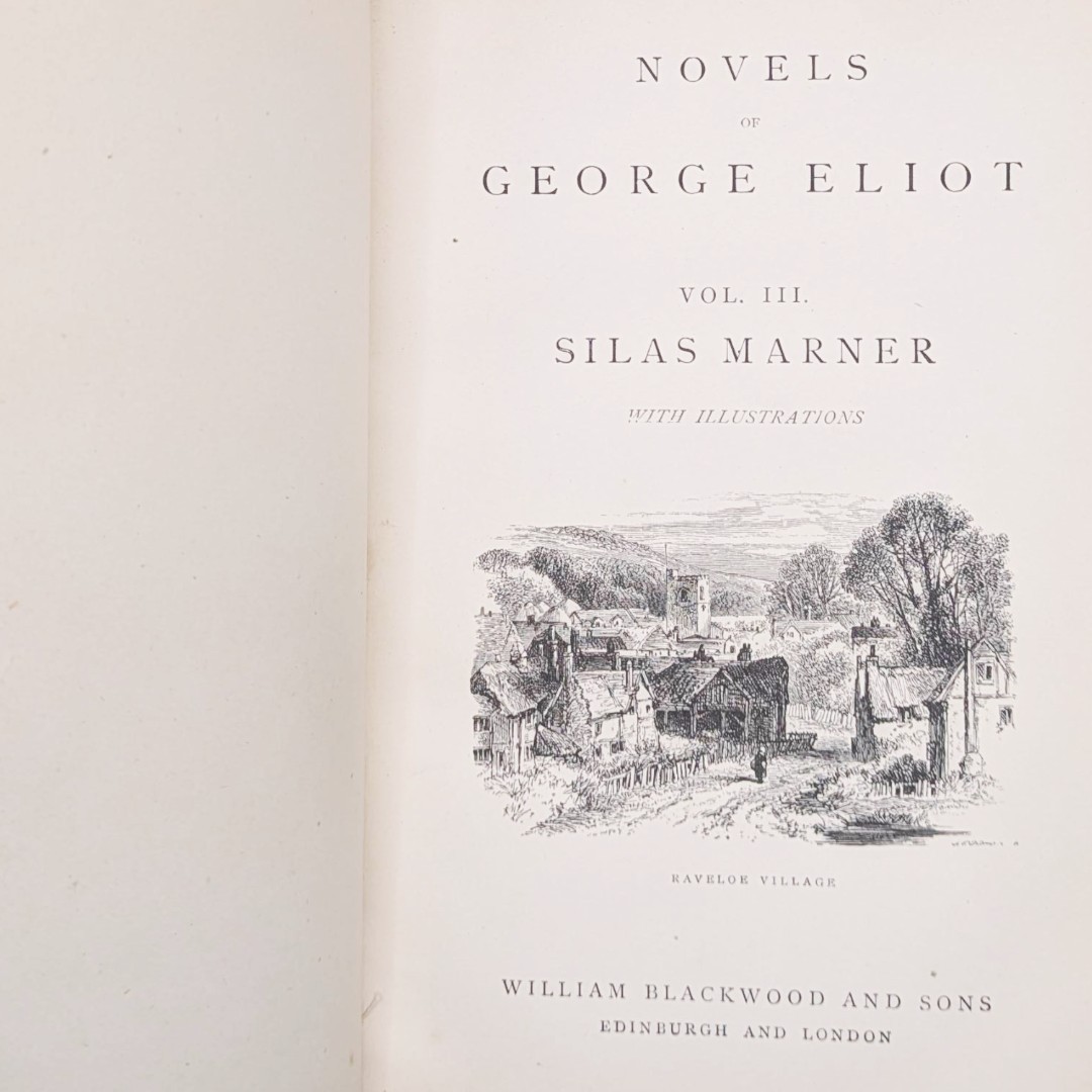 Leather Books, Middlemarch, George Elliot Collection, 1900