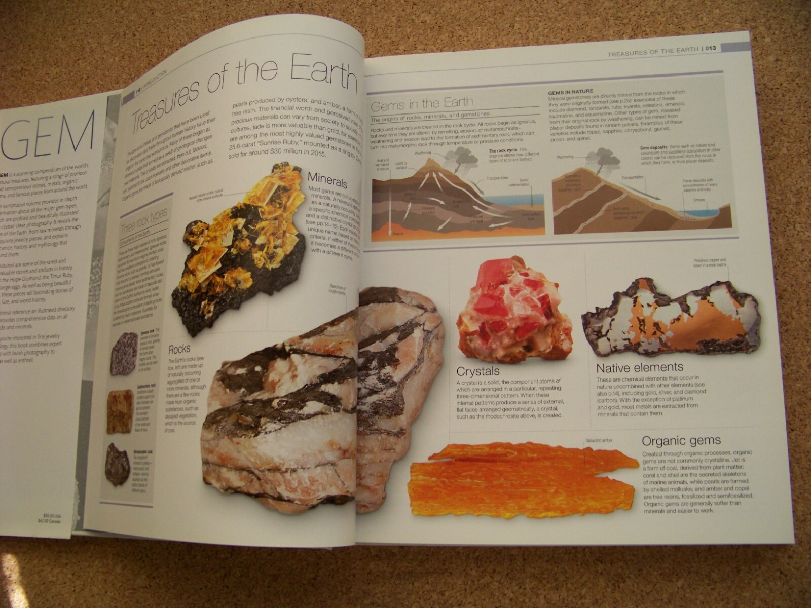 Smithsonian Gem 2016 1st Edition Hardback book 440 pages American Edition