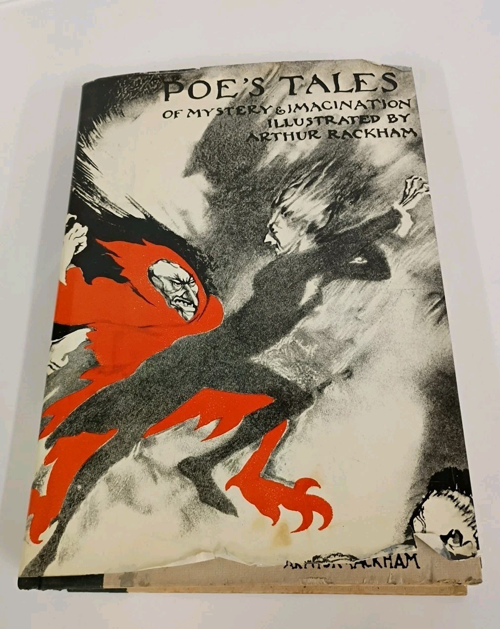 Vintage 1935 «POE’S TALES OF MYSTERY & IMAGINATION» 317-Page Hardcover