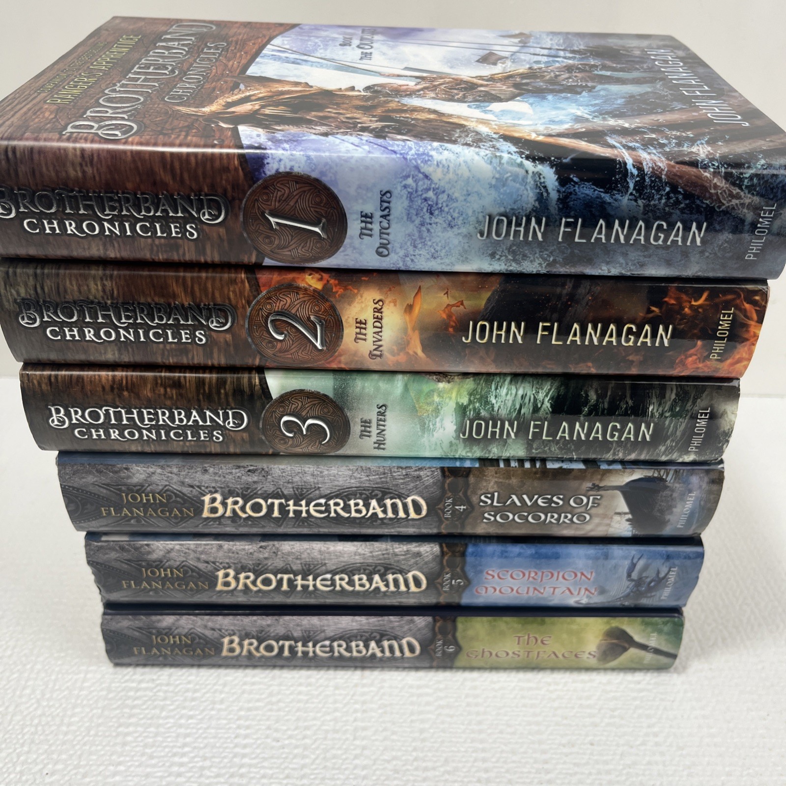 Brotherband Chronicles Hardcover Book Bundle Series 1-6 – John Flanagan Lot