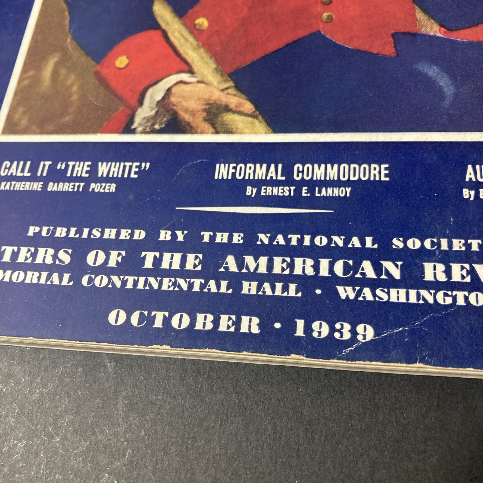 Lot Of 2 | Vintage 1939 | National Historical Magazine | October & December