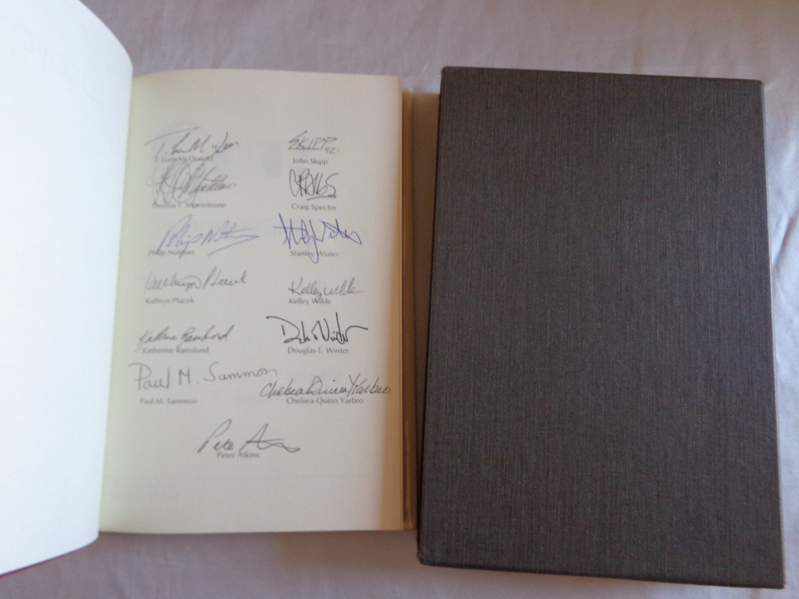 Cut! Horror Writers On Horror Film Christopher Golden SIGNEDx26 Limited Edition
