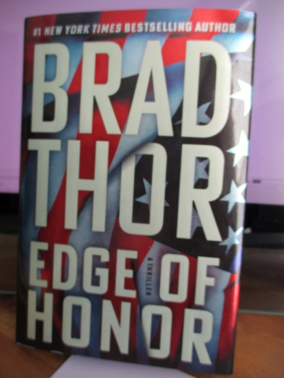 New «Edge of Honor» by Brad Thor, HB 1st Ed 2025, 326p, w/warranty