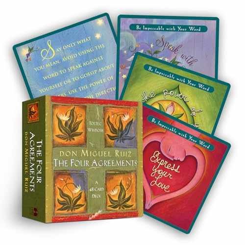 The Four Agreements: A 48-Card Deck – Cards, by Don Miguel Ruiz – Good