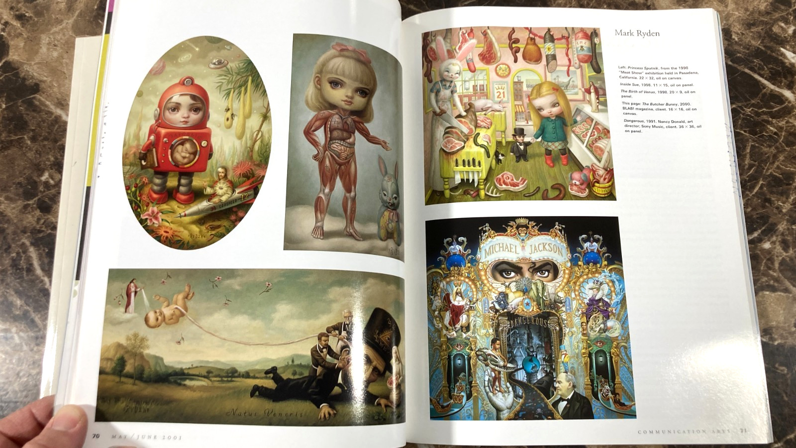 Lot of 9 Communication Arts Magazine Annuals 2000 2001 Advertising Illustration