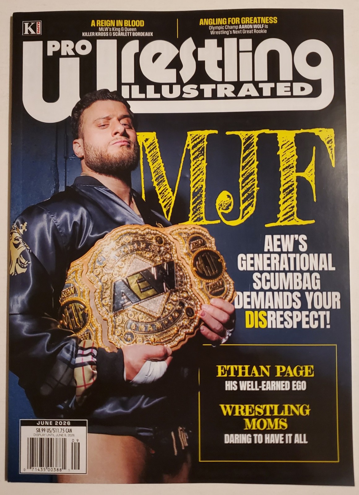 PRO WRESTLING ILLUSTRATED – MJF – AEW – JUNE 2026