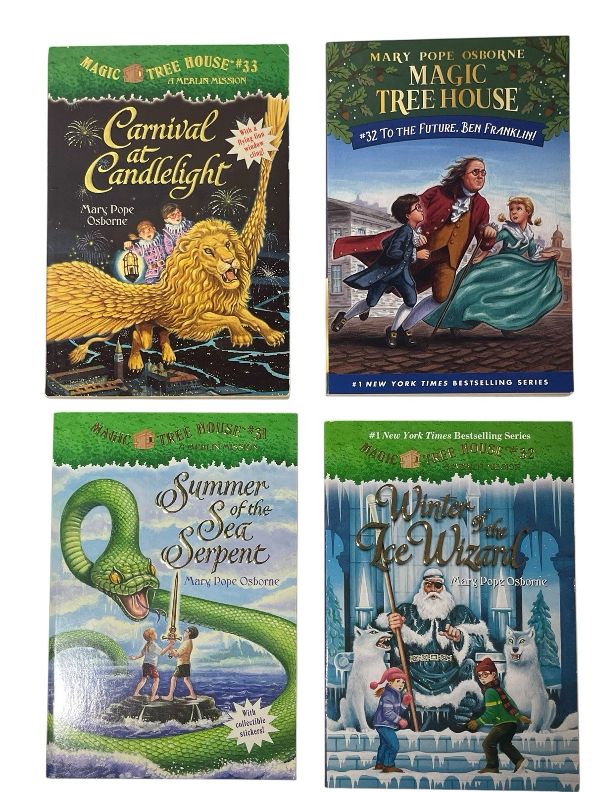 Magic Tree House Books Scholastic Lot of 49 Books Good to New
