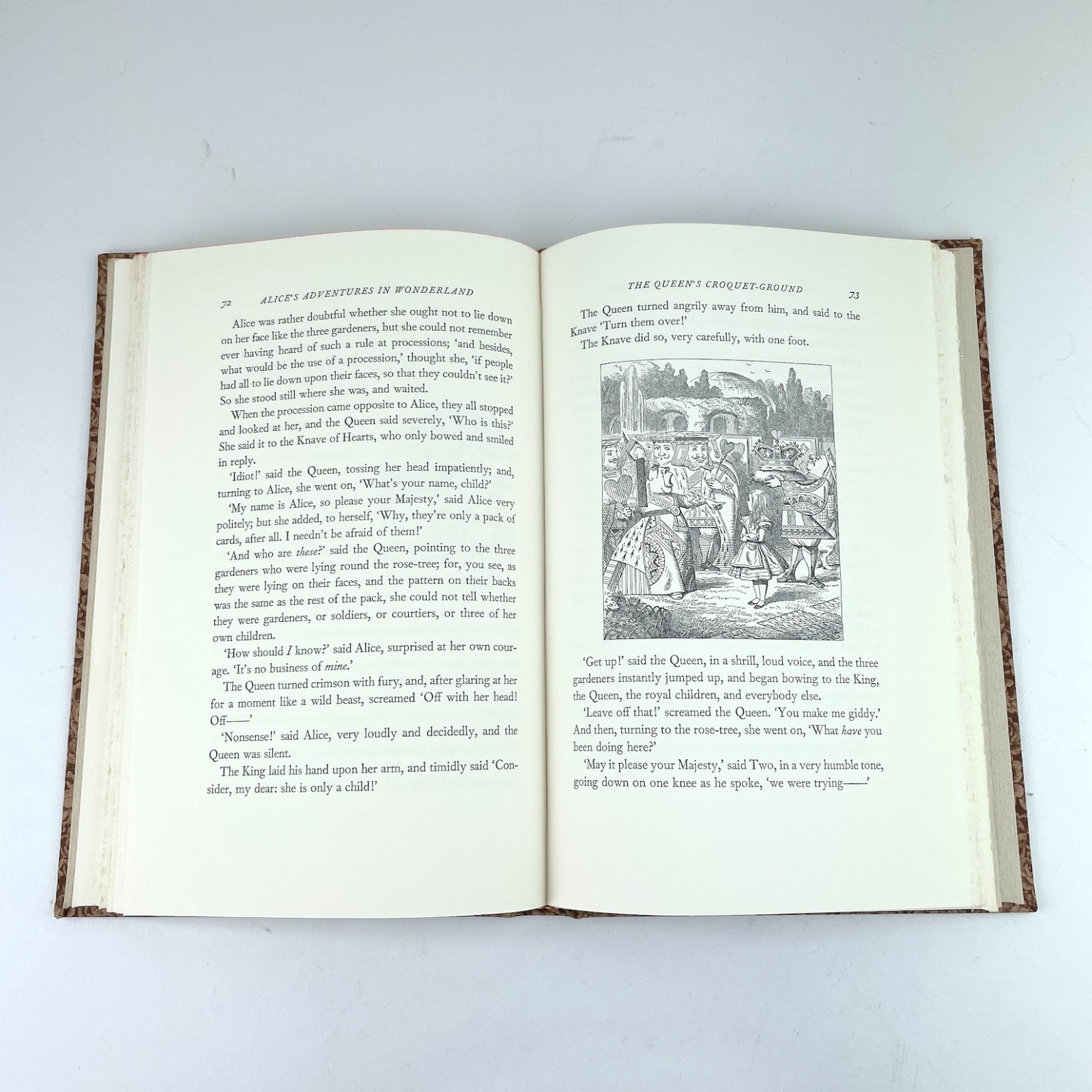 A COLISH Alice’s Adventures in Wonderland Lewis Carroll Illustrated Letterpress