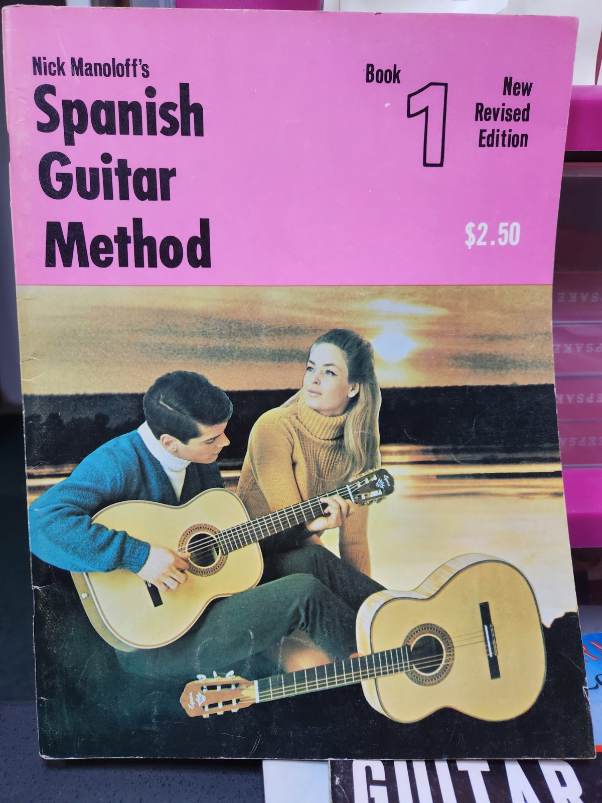 Spanish Guitar Method by Nick Manoloff (Book 1; New Revised Edition) 1968, PB