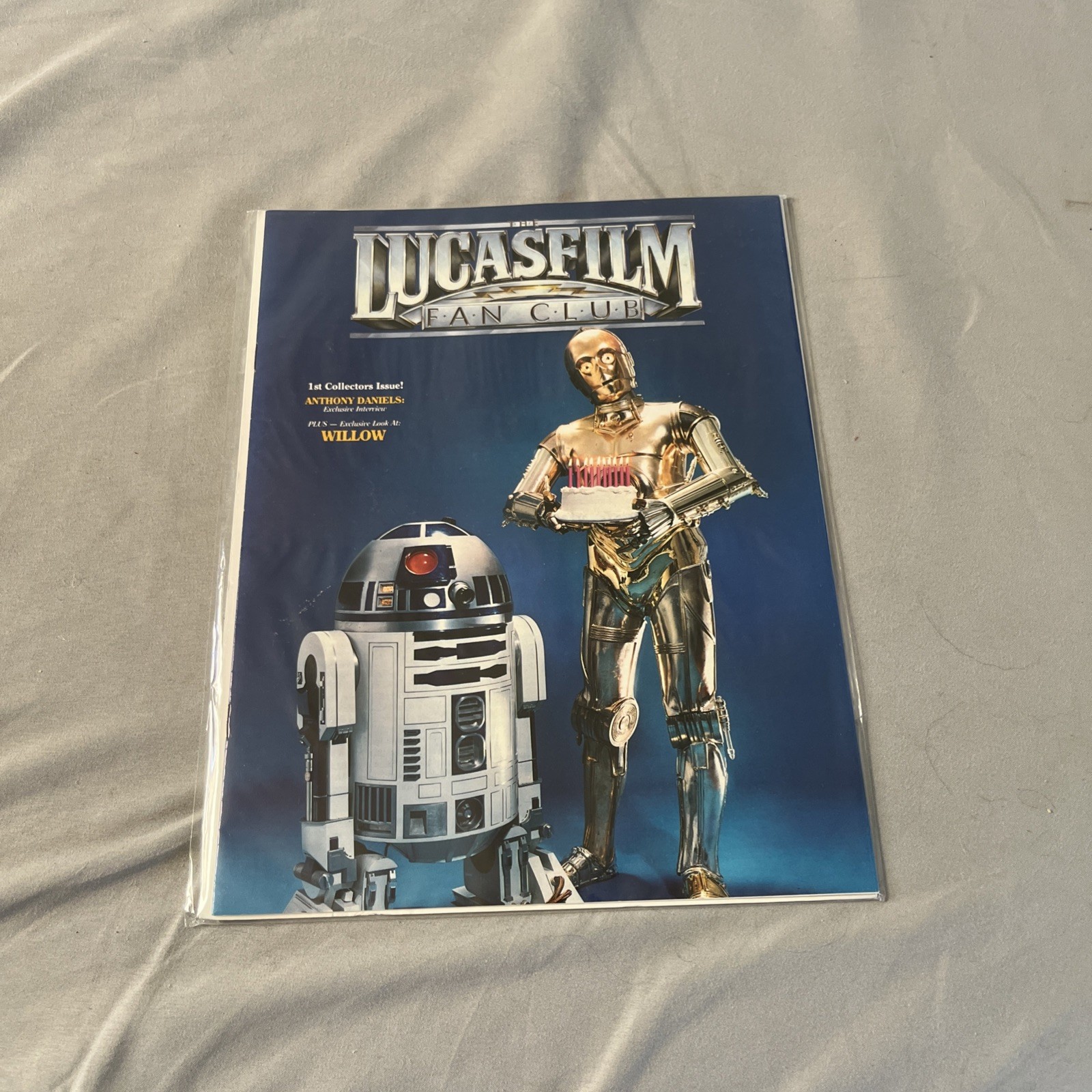 The LucasFilm Fan Club Official Magazine 1st Collectors issue. Fall 1987