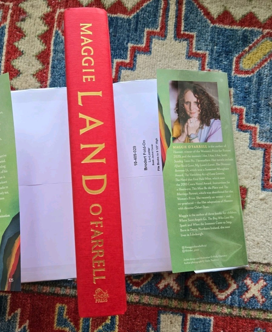 LAND With Author Letter By Maggie O’Farrell New 1st Ed Hardback Limited Edition