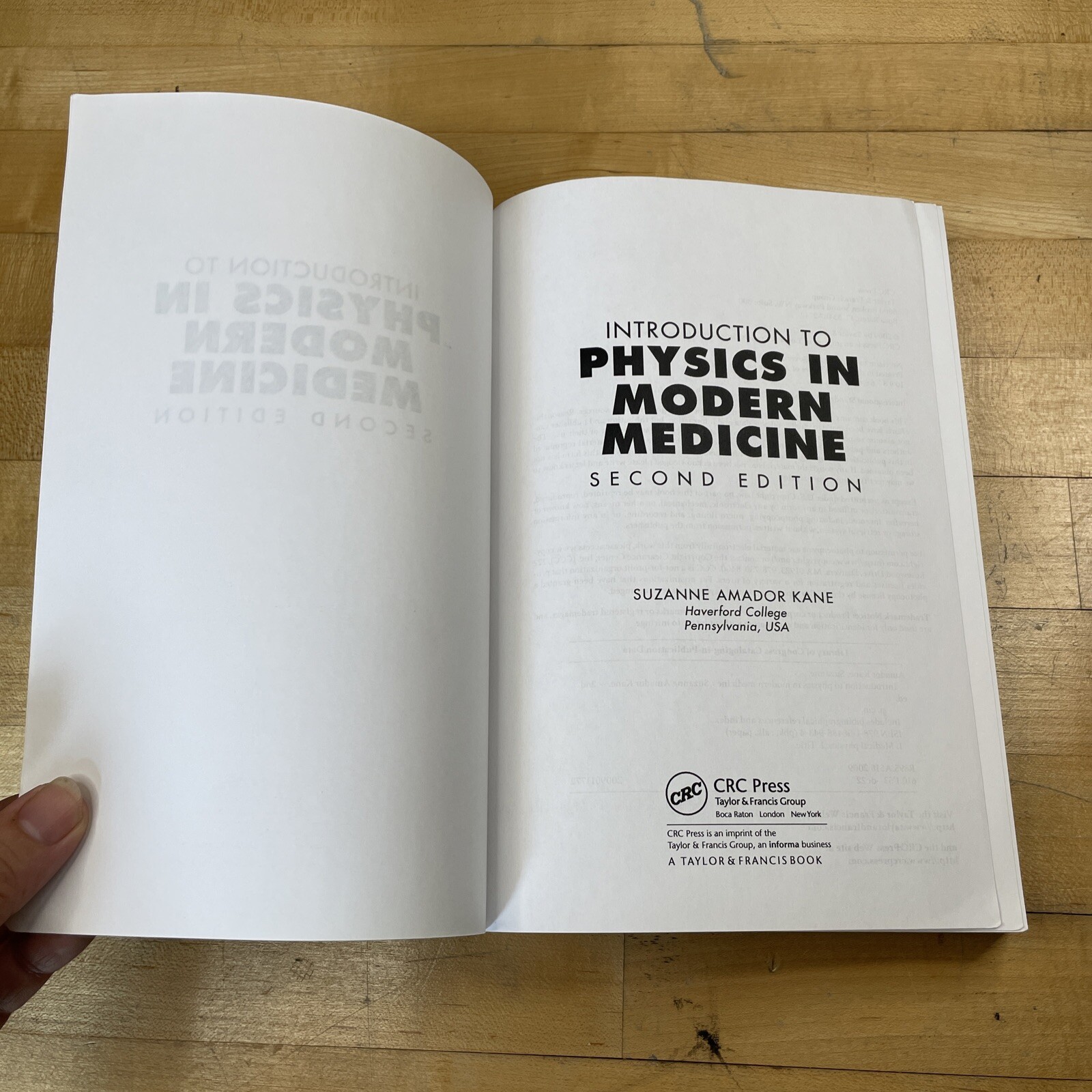 Physics in Modern Medicine Suzanne Amador Kane 2nd Ed Science Textbook PB