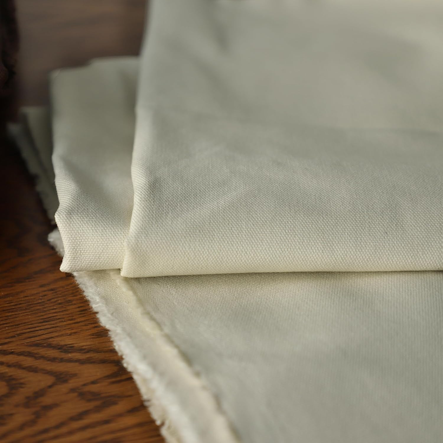 Canvas Fabric by the Yard, 59» Wide, 10Oz Premium Natural Cotton Duck Canvas Fa